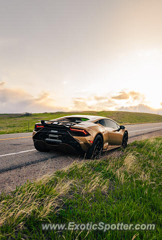Lamborghini Huracan spotted in Castle Pines, Colorado