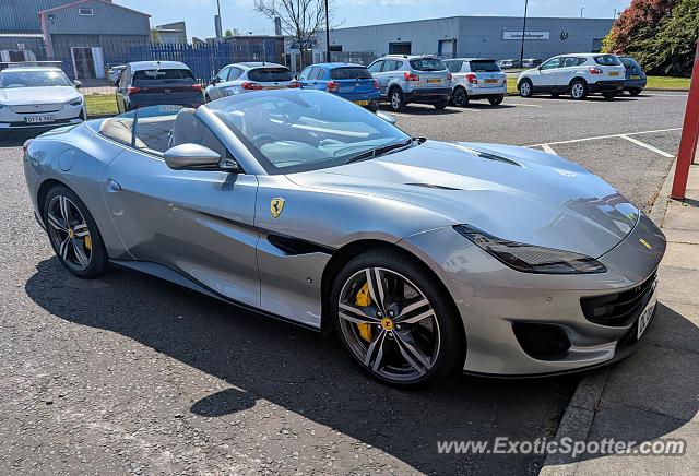 Ferrari Portofino spotted in Wallsend, United Kingdom