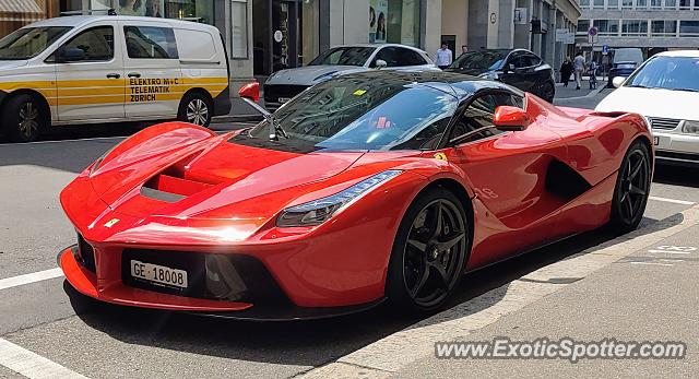 Ferrari LaFerrari spotted in Zürich, Switzerland
