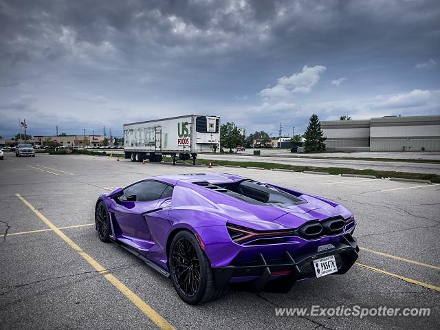 Lamborghini Aventador spotted in Greenwood, Indiana