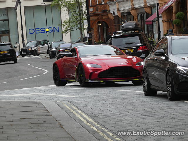 Aston Martin Vantage spotted in London, United Kingdom