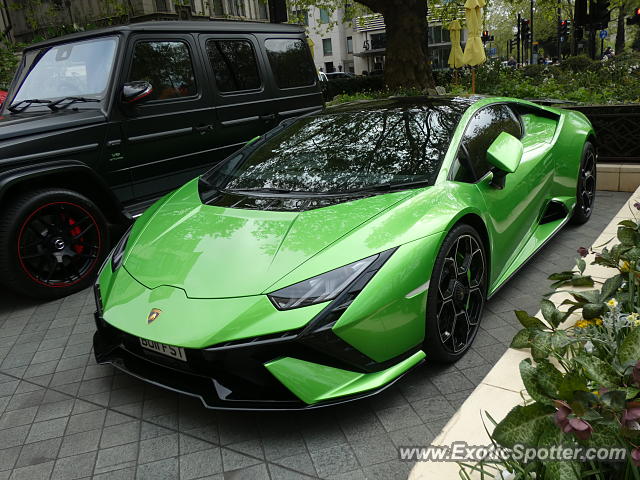 Lamborghini Huracan spotted in London, United Kingdom