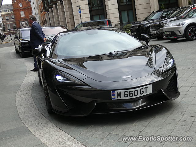 Mclaren 570S spotted in London, United Kingdom