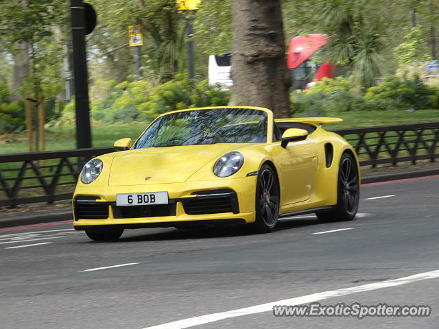 Porsche 911 Turbo spotted in London, United Kingdom