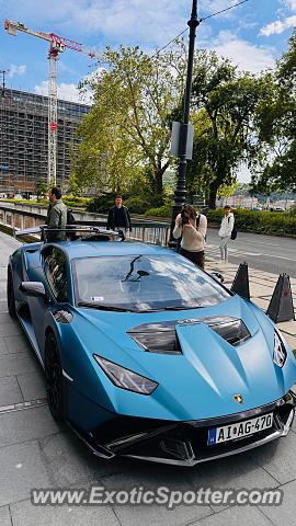 Lamborghini Huracan spotted in Budapest, Hungary