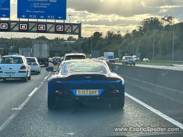 Aston Martin Vantage spotted in Dublin, Ireland