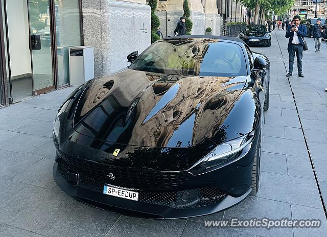 Ferrari Roma spotted in Budapest, Hungary