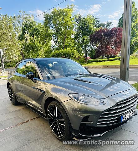 Aston Martin DBX spotted in Budapest, Hungary