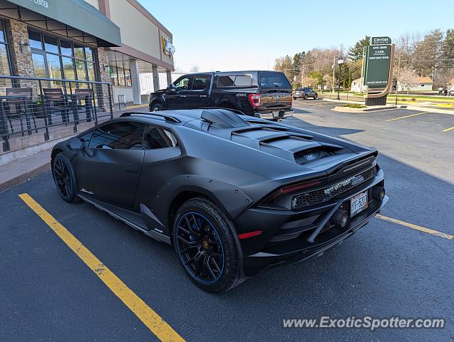 Lamborghini Huracan spotted in DeForest, Wisconsin