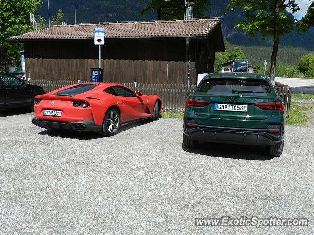 Ferrari 812 Superfast spotted in Garmisch, Germany