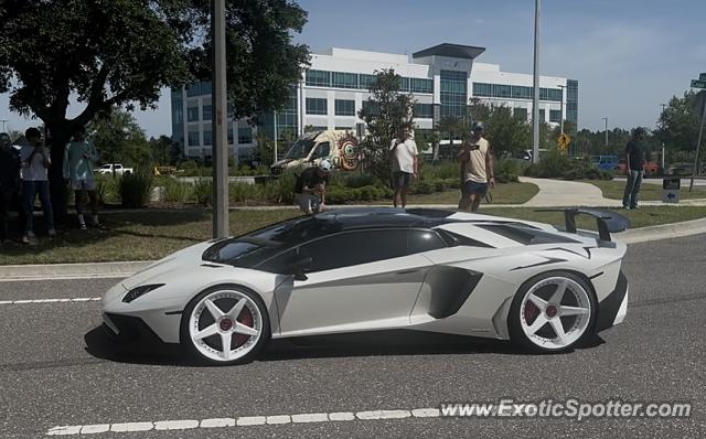 Lamborghini Aventador spotted in Jacksonville, Florida