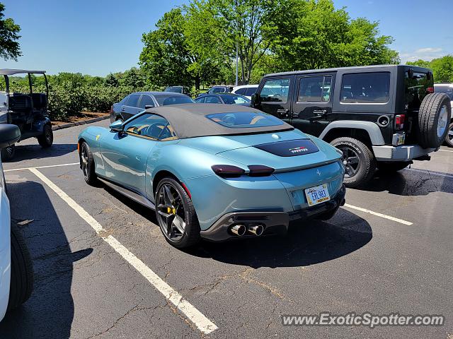 Ferrari Roma spotted in Cincinnati, Ohio