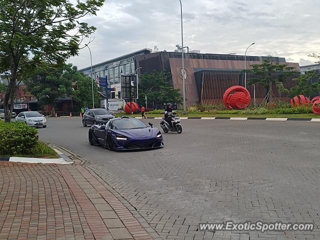 Mclaren 720S spotted in Jakarta, Indonesia
