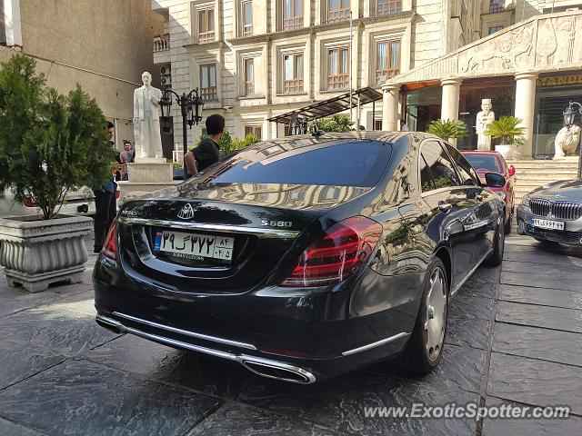 Mercedes Maybach spotted in Tehran, Iran
