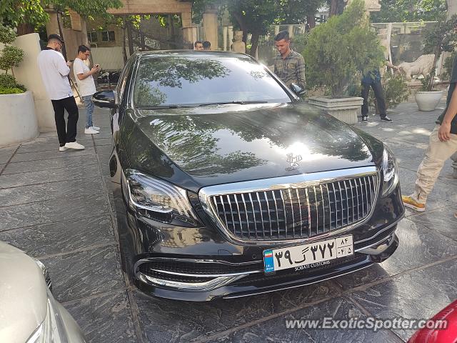 Mercedes Maybach spotted in Tehran, Iran