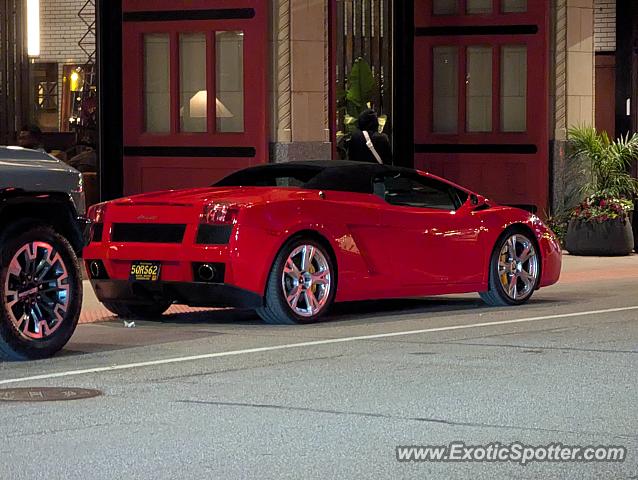Lamborghini Gallardo spotted in Detroit, Michigan