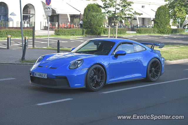 Porsche 911 GT3 spotted in Warsaw, Poland