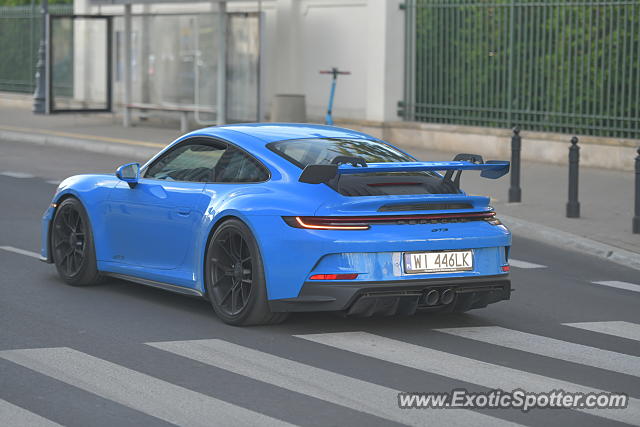 Porsche 911 GT3 spotted in Warsaw, Poland
