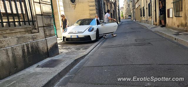 Porsche 911 GT3 spotted in Avignon, France