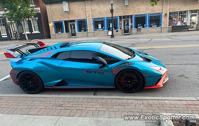 Lamborghini Huracan spotted in New Baltimore, Michigan