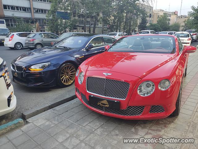 Bentley Continental spotted in Tehran, Iran