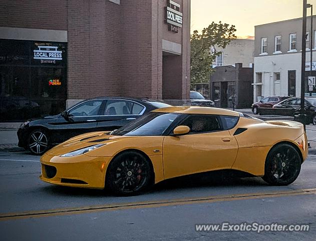Lotus Evora spotted in Shebygan, Wisconsin