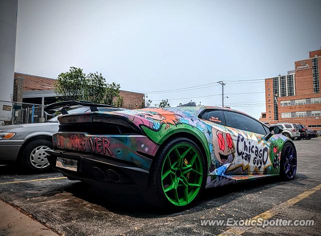Lamborghini Huracan spotted in Green Bay, Wisconsin