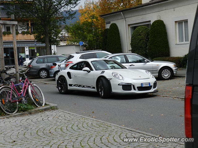 Porsche 911 GT3 spotted in Garmisch, Germany