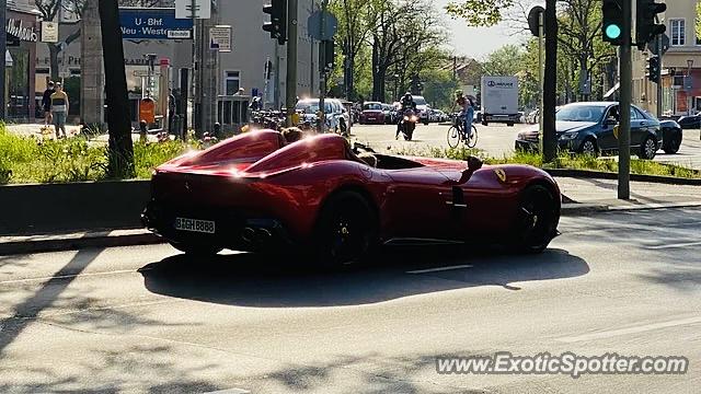 Ferrari Monza SP2 spotted in Budapest, Hungary