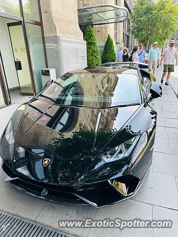 Lamborghini Huracan spotted in Budapest, Hungary