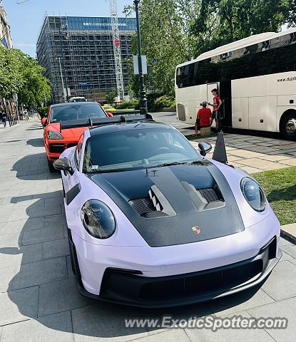 Porsche 911 GT3 spotted in Budapest, Hungary