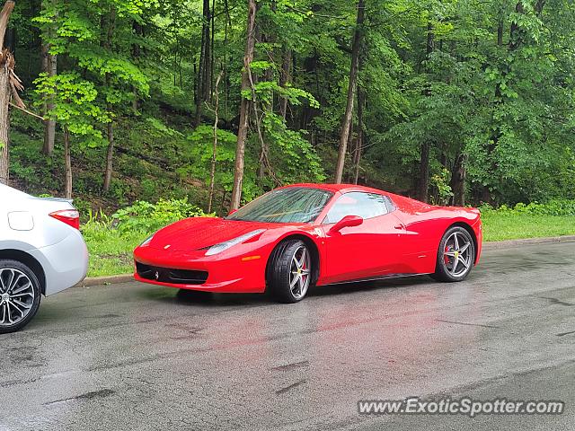 Ferrari 458 Italia spotted in Cincinnati, Ohio