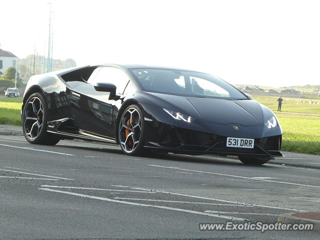 Lamborghini Huracan spotted in Whitley Bay, United Kingdom