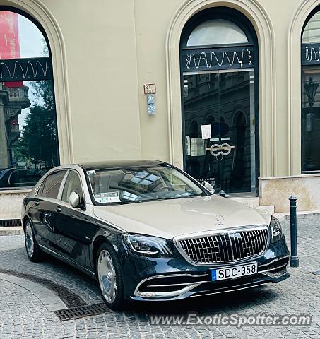 Mercedes Maybach spotted in Budapest, Hungary