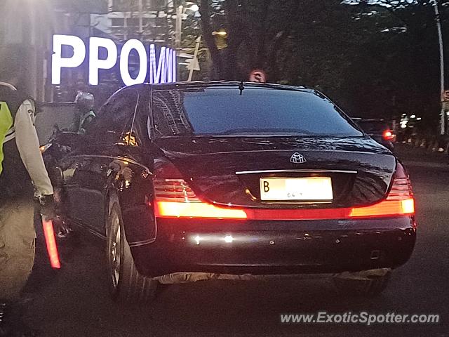 Mercedes Maybach spotted in Jakarta, Indonesia