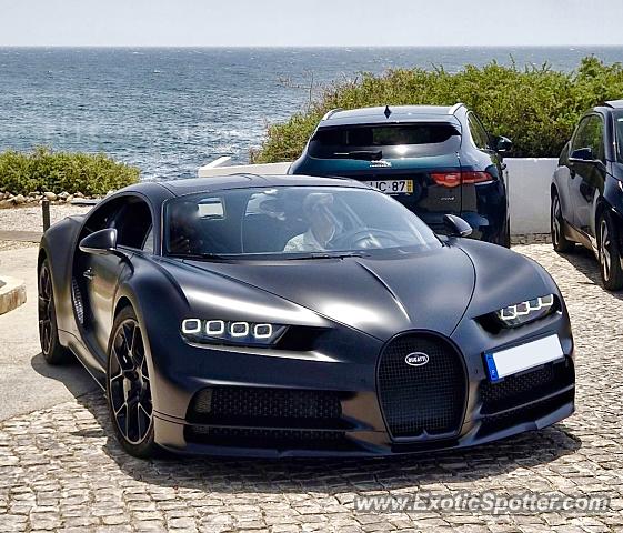 Bugatti Chiron spotted in Cascais, Portugal