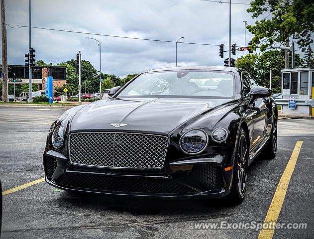 Bentley Continental spotted in Green Bay, Wisconsin