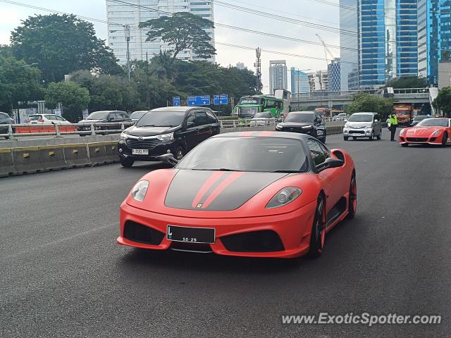 Ferrari F430 spotted in Jakarta, Indonesia