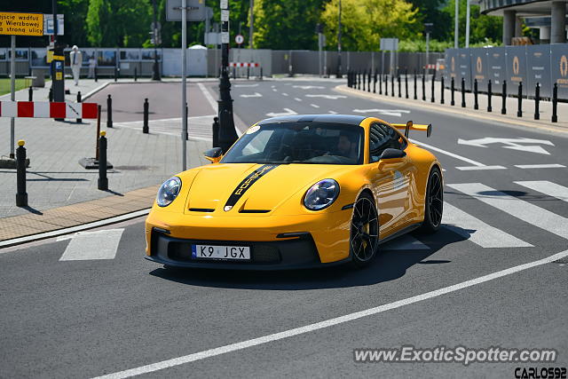 Porsche 911 GT3 spotted in Warsaw, Poland