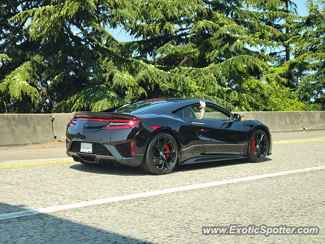Acura NSX spotted in Seattle, Washington