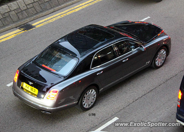 Bentley Mulsanne spotted in Hong Kong, China