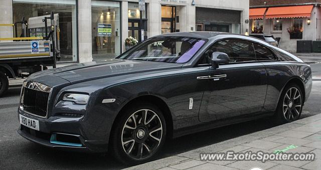 Rolls-Royce Wraith spotted in London, United Kingdom