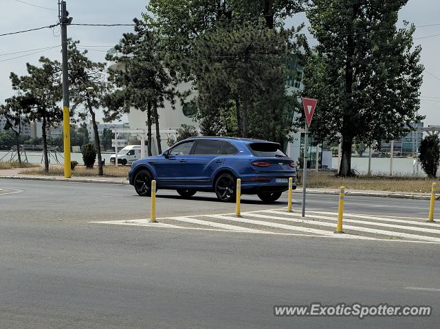 Bentley Bentayga spotted in Constanta, Romania
