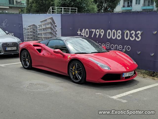 Ferrari 488 GTB spotted in Constanta, Romania