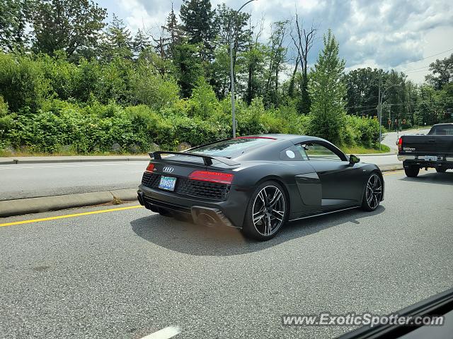 Audi R8 spotted in Vancouver, Canada