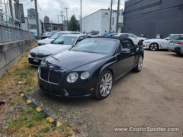 Bentley Continental spotted in Vancouver, Canada