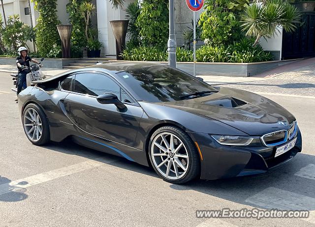 BMW I8 spotted in Siem Reap, Cambodia