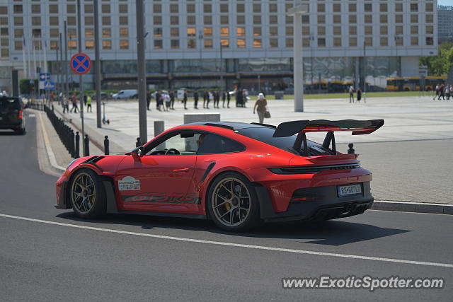Porsche 911 GT3 spotted in Warsaw, Poland