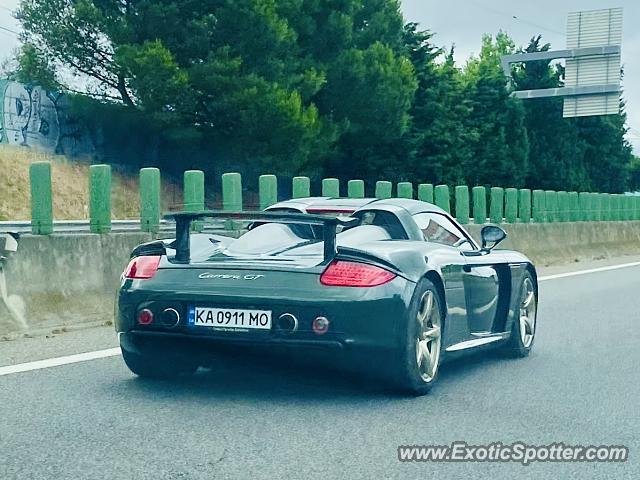 Porsche Carrera GT spotted in Estoril, Portugal