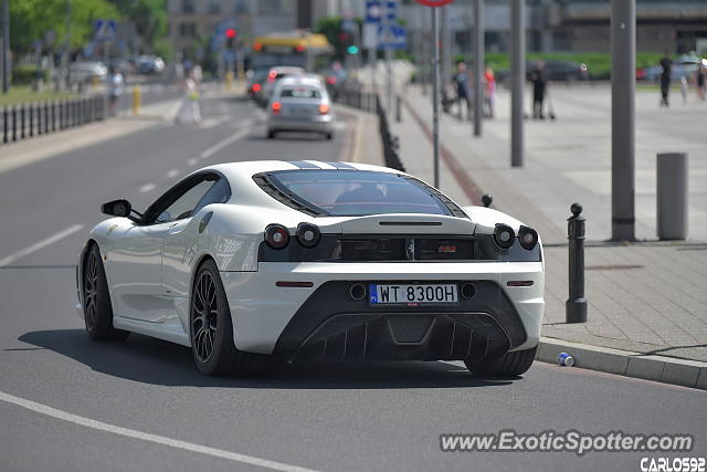Ferrari F430 spotted in Warsaw, Poland